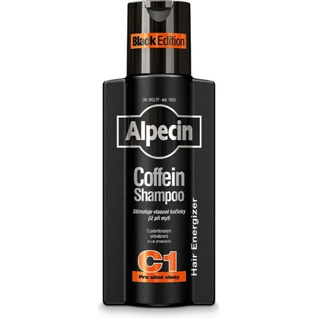 ALPECIN Energizer Coffein Shampoo C1 Black Edition 1×375 мл, шампунь: ціни та характеристики