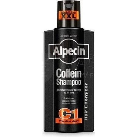 ALPECIN Energizer Coffein Shampoo C1 Black Edition 1×375 мл, шампунь: ціни та характеристики