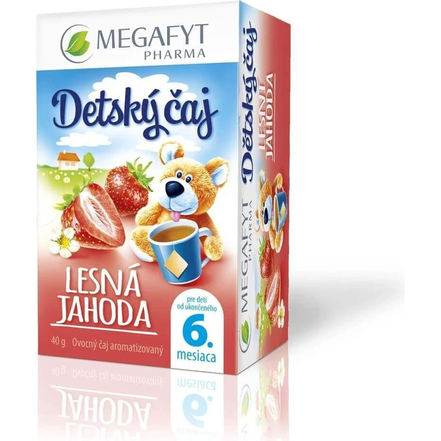МЕГАФІТ Дитячий чай ЛІСОВА ЯГОДА 20×2 г (40 г), чай фруктовий: ціни та характеристики