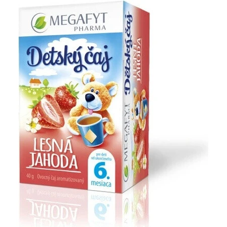 МЕГАФІТ Дитячий чай ЛІСОВА ЯГОДА 20×2 г (40 г), чай фруктовий: ціни та характеристики