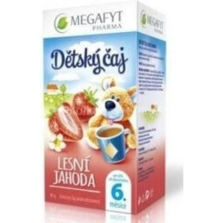 МЕГАФІТ Дитячий чай ЛІСОВА ЯГОДА 20×2 г (40 г), чай фруктовий: ціни та характеристики