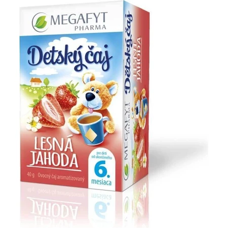 МЕГАФІТ Дитячий чай ЛІСОВА ЯГОДА 20×2 г (40 г), чай фруктовий: ціни та характеристики