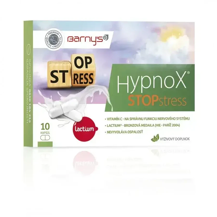Barny'S® Hypnox® Stopstress 1×10 капсул, дієтична добавка: ціни та характеристики