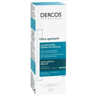 Vichy Dercos, Ультрауспокаивающий шампунь для пушистых волос, 200 мл