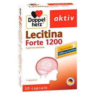 Strong Lecithin Doppelherz Aktiv, 1200 мг, 30 капсул, Queisser Pharma
