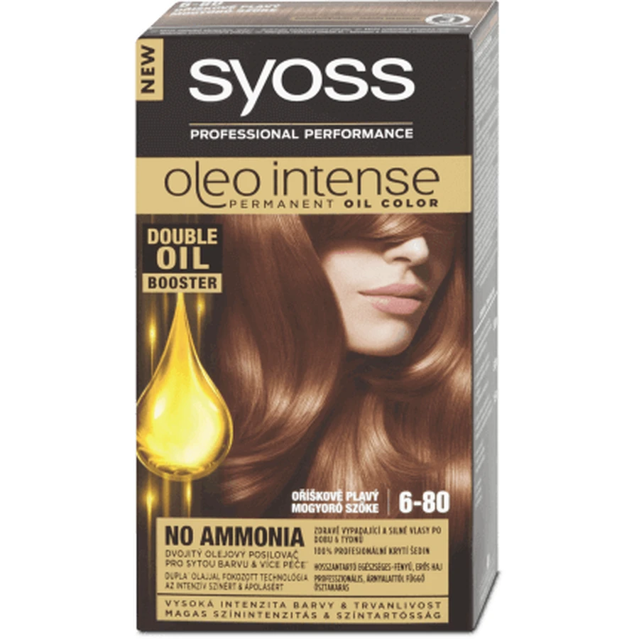 Перманентна фарба Syoss Oleo Intense 6-80, 1 шт.: ціни та характеристики