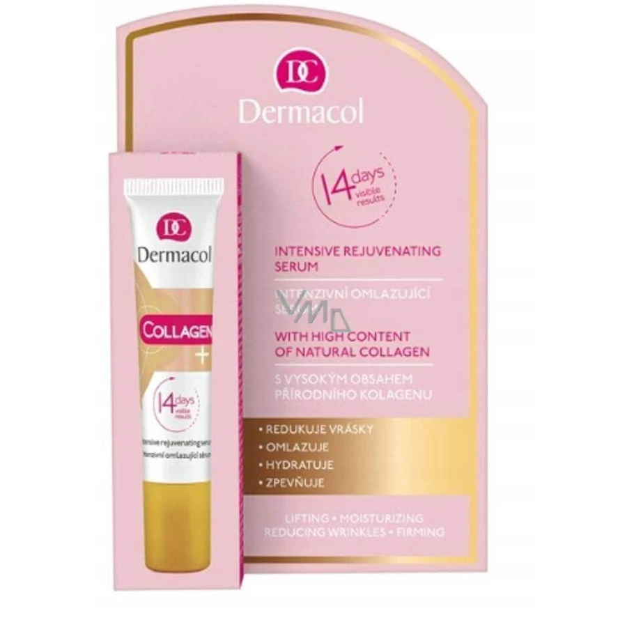 Dermacol Collagen plus Intensive Rejuvenating Serum 1×12 мл, сироватка проти зморшок: ціни та характеристики