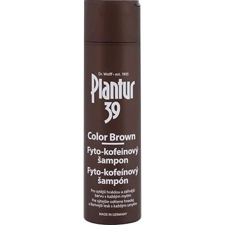 Plantur 39 Color Brown Phyto-Caffeinated Shampoo 1×250 мл, шампунь з кофеїном: ціни та характеристики