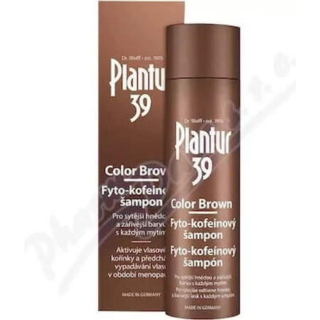 Plantur 39 Color Brown Phyto-Caffeinated Shampoo 1×250 мл, шампунь з кофеїном: ціни та характеристики