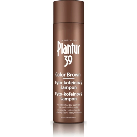 Plantur 39 Color Brown Phyto-Caffeinated Shampoo 1×250 мл, шампунь з кофеїном: ціни та характеристики