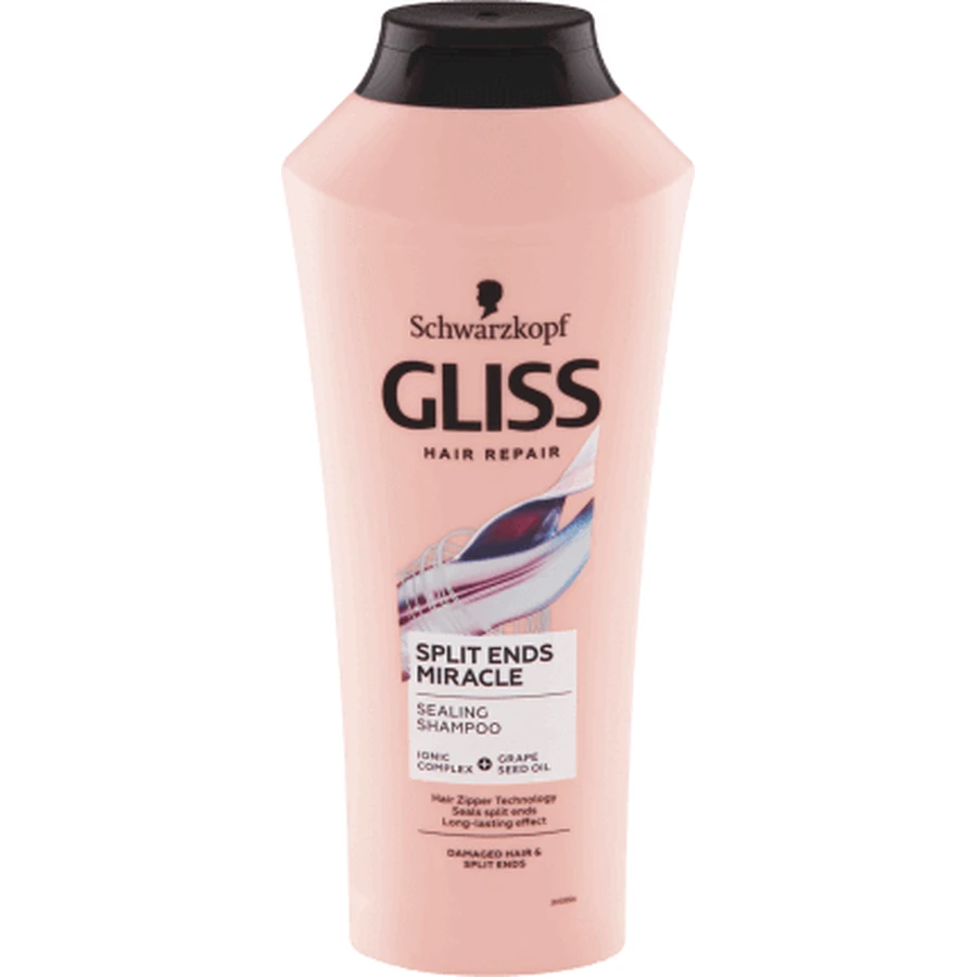 Schwarzkopf GLISS ампон для розділеного волосся Miracle, 400 мл: ціни та характеристики