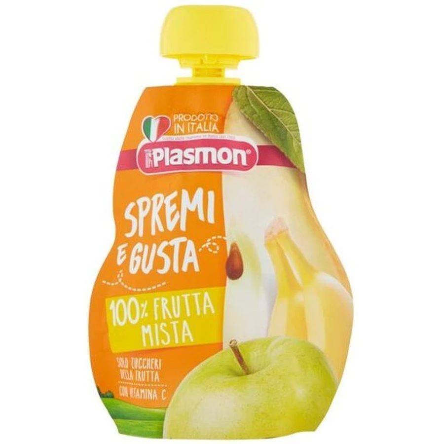 Пюре фруктовое Plasmon яблоко, банан и груша, +6 месяцев, 100 г: цены и характеристики