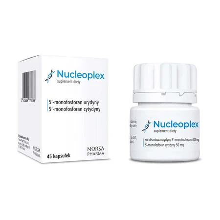Нуклеоплекс Norsa Pharma Nucleoplex, 45 капсул: цены и характеристики
