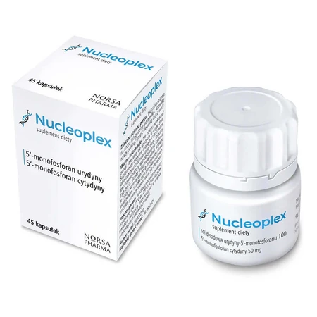 Нуклеоплекс Norsa Pharma Nucleoplex, 45 капсул: цены и характеристики