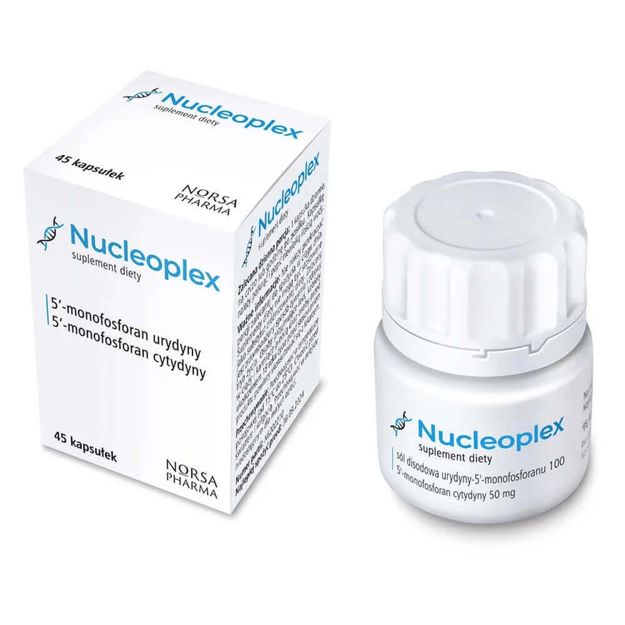 Нуклеоплекс Norsa Pharma Nucleoplex, 45 капсул: цены и характеристики