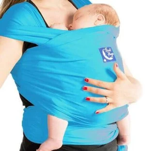 Wrap Elastic Baby Wear System, бирюзовый, First Hug