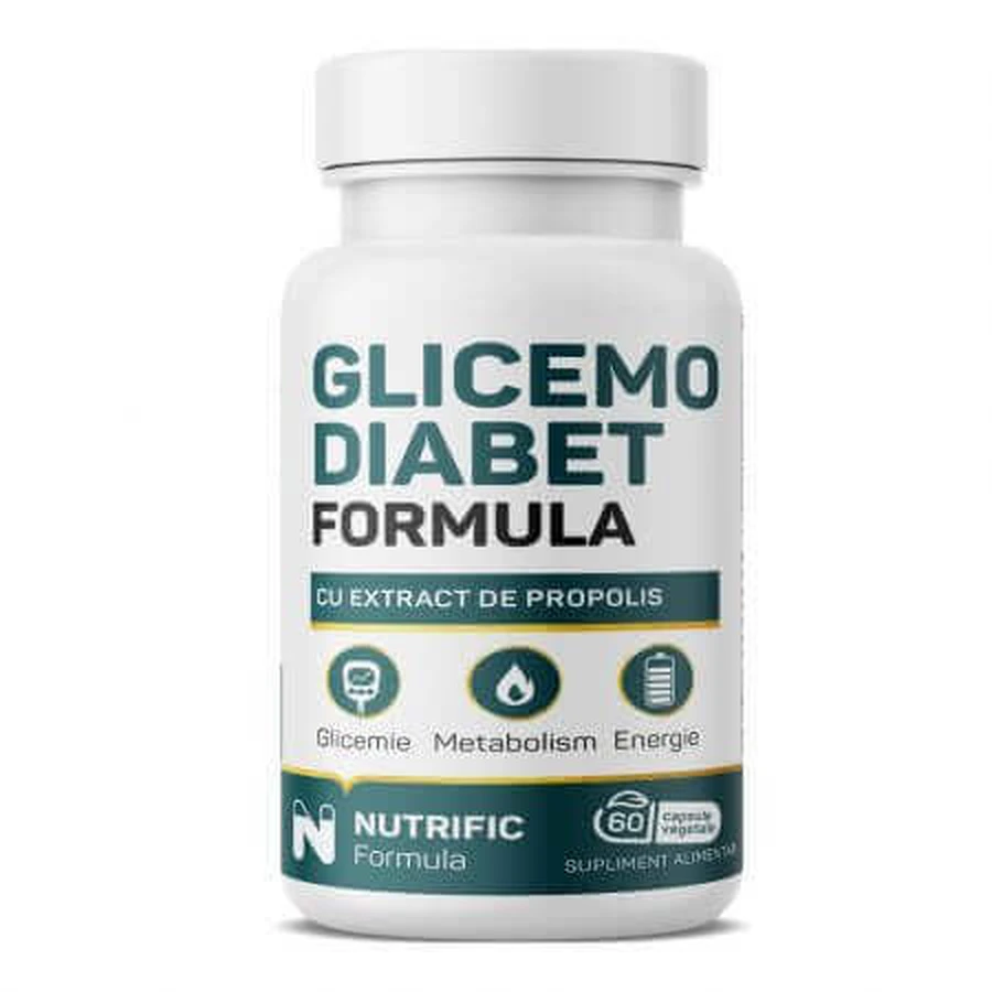 Формула диабета Гликемо, 60 капс, Nutrific: цены и характеристики
