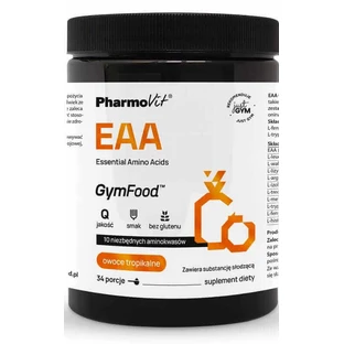 EAA Незамінні амінокислоти (тропічні фрукти) 375 г GymFood Pharmovit
