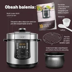 Багатофункціональна скороварка Lauben Multi Cooker 18SB Czech Edition: ціни та характеристики