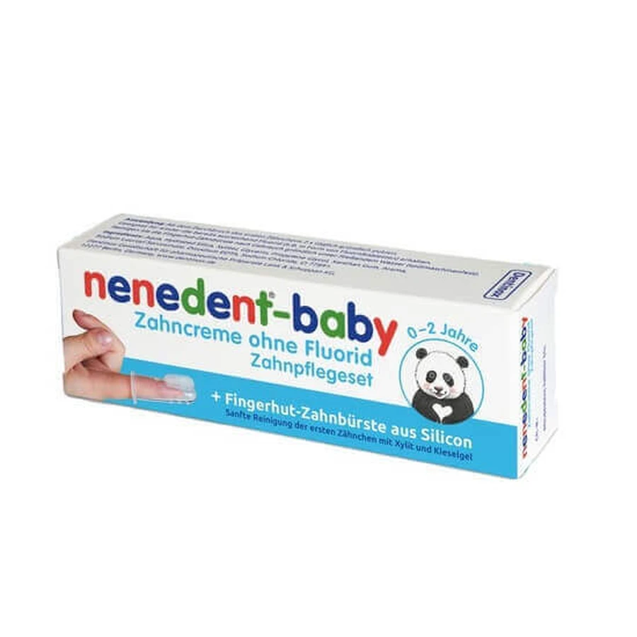 Nenedent Baby Детская зубная паста без фтора Nenedent Baby, 20 мл, Dentinox Berlin: цены и характеристики