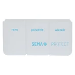 SEMA Protect, касета для щоденного прийому ліків, 3-камерна: ціни та характеристики
