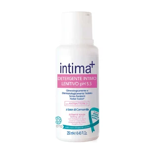 Интимное мыло Intima+ pH 5,5 с антибактериальной ромашкой, 250 мл, Intima+