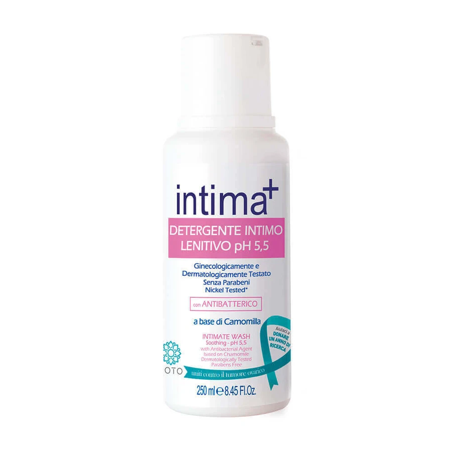 Интимное мыло Intima+ pH 5,5 с антибактериальной ромашкой, 250 мл, Intima+: цены и характеристики