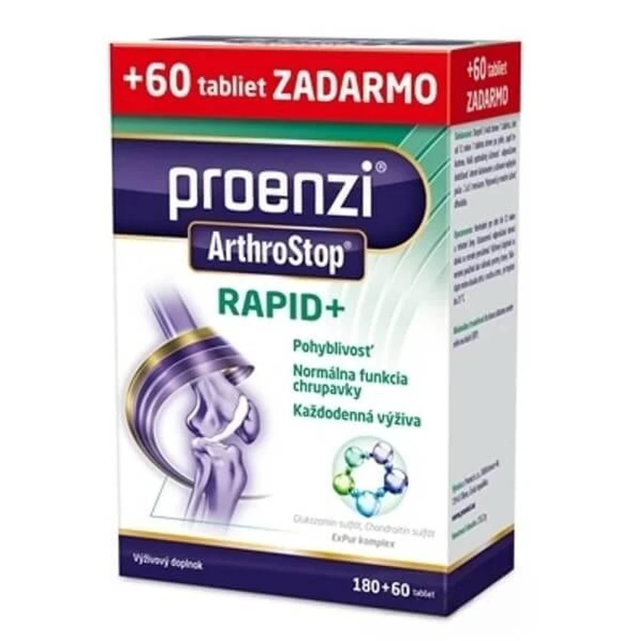 Проензі АртроСтоп Рапид+ Walmark Proenzi ArthroStop RAPID+, 240 табл.: ціни та характеристики