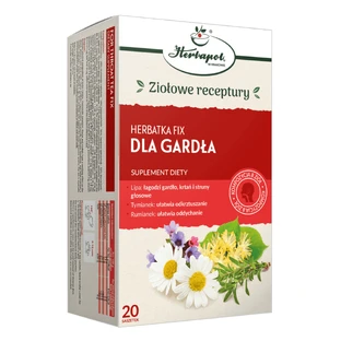Herbapol For Garda, фиксированный чай, 2 г x 20 пакетиков