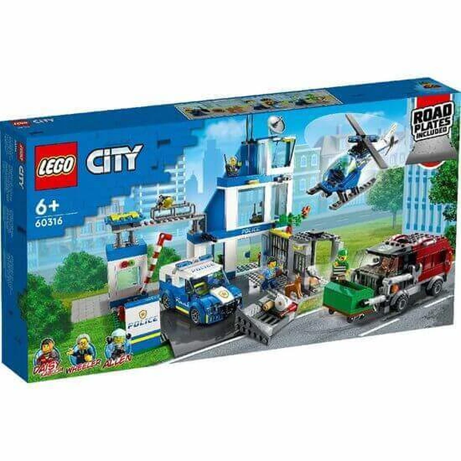 Lego City Полицейский участок, +6 лет, 60316, Lego: цены и характеристики