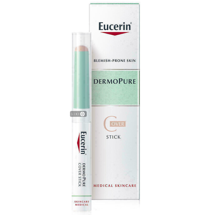 Олівець-коректор Eucerin DermoPurifyer для проблемної шкіри з матуючим ефектом, 2 г: ціни та характеристики