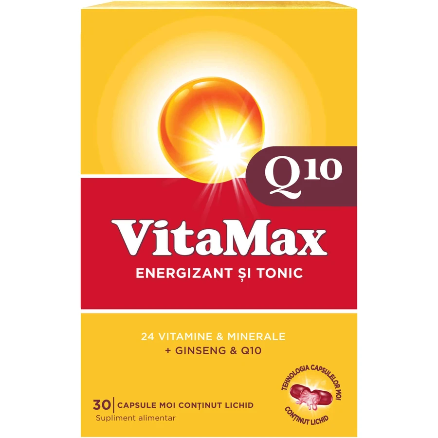 Vitamax Q10 pack Perrigo, 30 + 30 капсул: ціни та характеристики