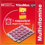 Vitamax Q10 pack Perrigo, 30 + 30 капсул: ціни та характеристики