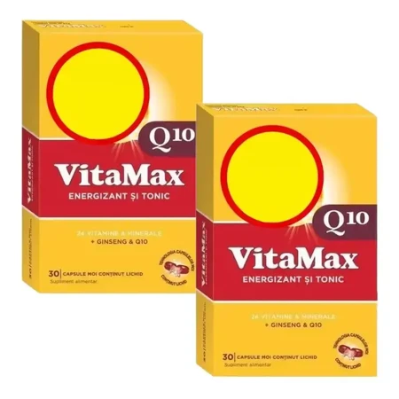 Vitamax Q10 pack Perrigo, 30 + 30 капсул: ціни та характеристики