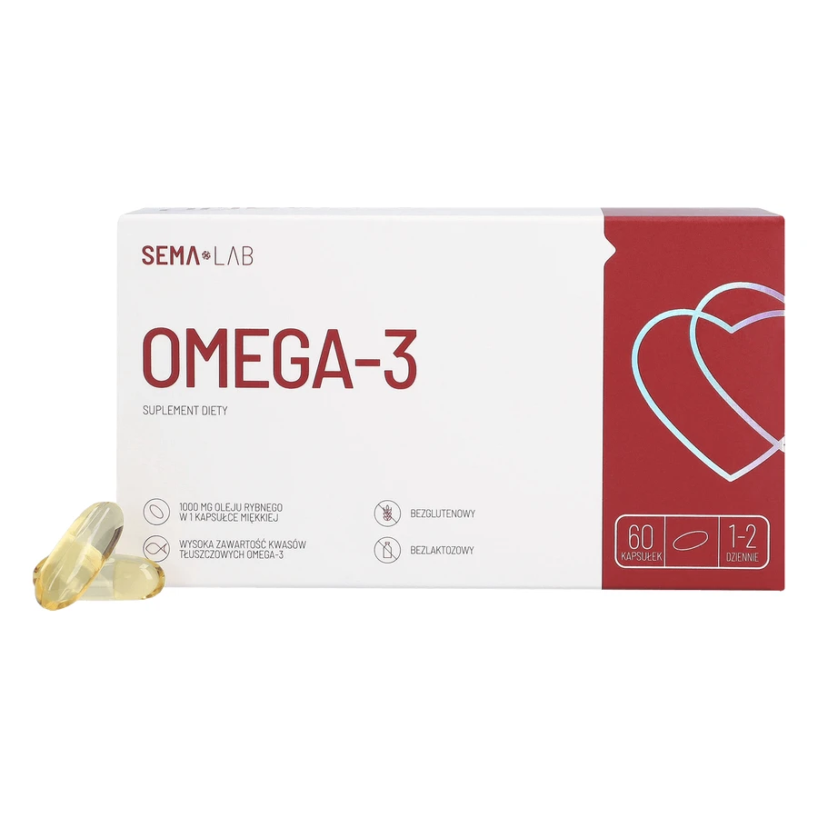 SEMA Lab Омега-3, 60 капсул: ціни та характеристики