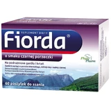 Fiorda, со вкусом черной смородины, 60 пастилок