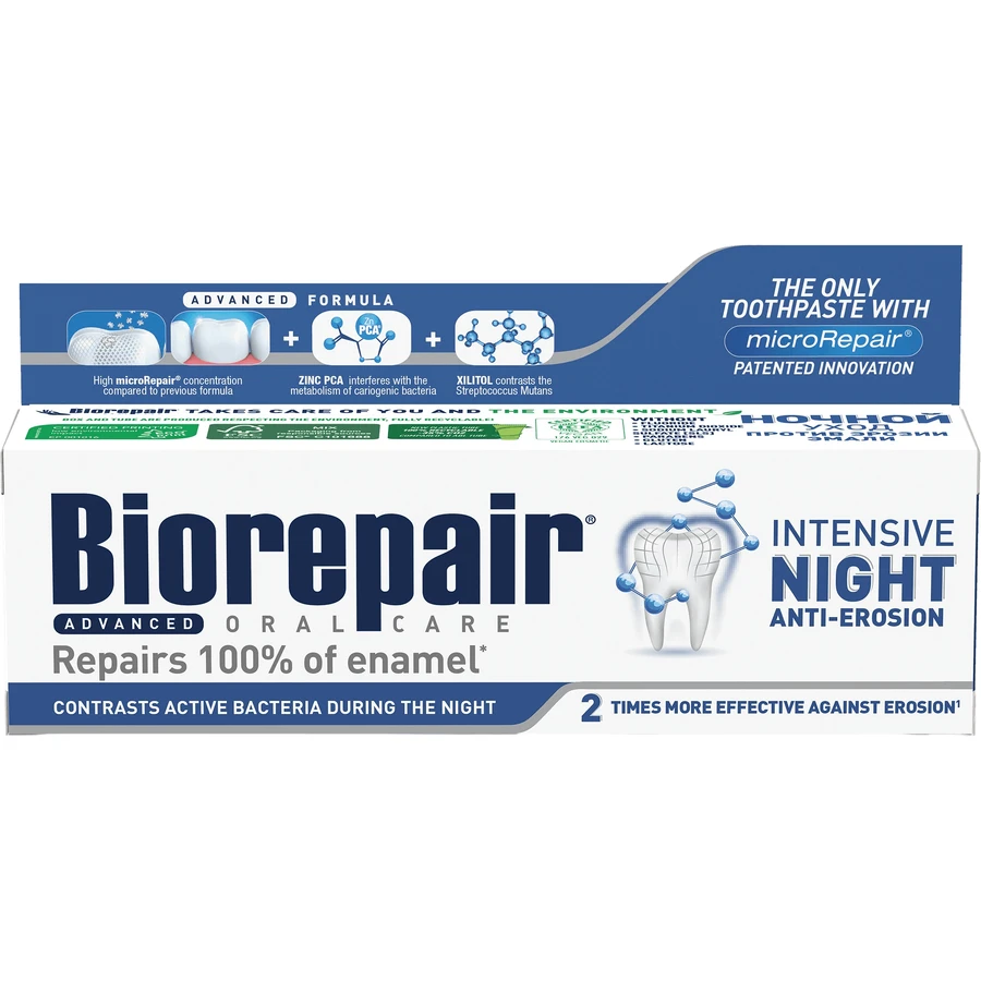 Зубна паста Biorepair Intensivo Notte 75 мл: ціни та характеристики