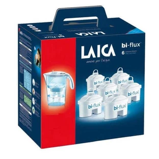 Відро для фільтра, 1 штука + фільтрувальний картридж Bi-Flux, 6 штук, Laica