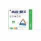 Магнитный набор Magbrix, 3 года+, 6 больших квадратных деталей, Magblox