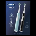 Oral-B EK Duo Pro Series 1 Black& Caribeean blue 1×2 шт, электрическая зубная щетка: цены и характеристики