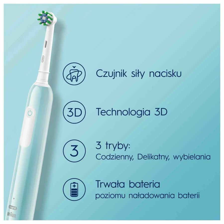 Oral-B EK Duo Pro Series 1 Black& Caribeean blue 1×2 шт, электрическая зубная щетка: цены и характеристики