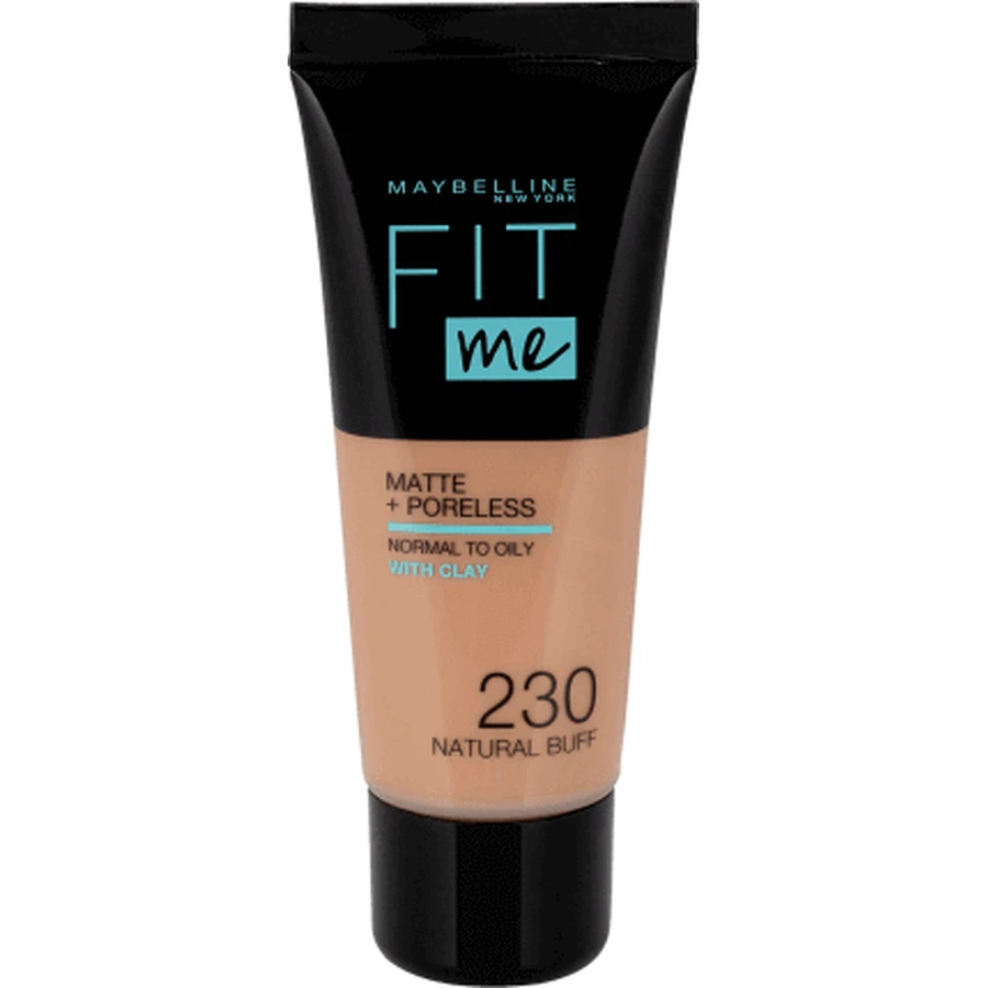 Maybelline New York Fit Me Matte & Poreless foundation 230 Natural Buff, 30 мл: цены и характеристики