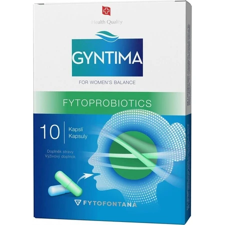 Gyntima Фитопробиотики 10 капс 1×10 капс, пробиотики для женщин: цены и характеристики