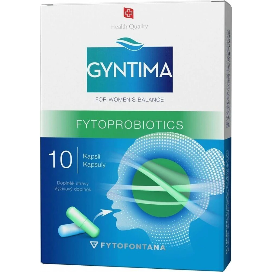 Gyntima Фитопробиотики 10 капс 1×10 капс, пробиотики для женщин: цены и характеристики