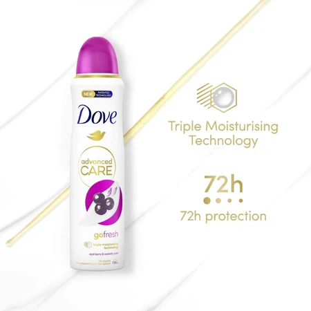 Dove Advanced care go fresh Acai антиперспирант-спрей 150 мл: цены и характеристики