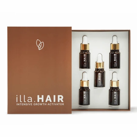 Сыворотка для лечения волос, illa.HAIR, 5 флаконов*50 мл, Evoepharm: цены и характеристики