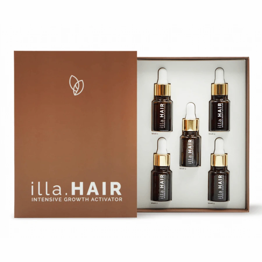 Сыворотка для лечения волос, illa.HAIR, 5 флаконов*50 мл, Evoepharm: цены и характеристики
