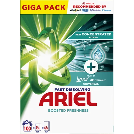 Порошок Ariel Unstoppables 5,5 кг: ціни та характеристики