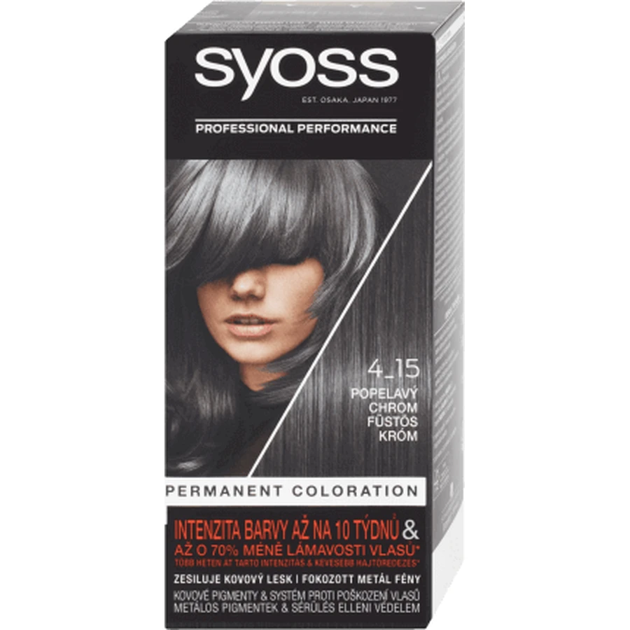 Syoss Colour Permanent Paint 4-15 Matt Chrome, 1 шт.: цены и характеристики