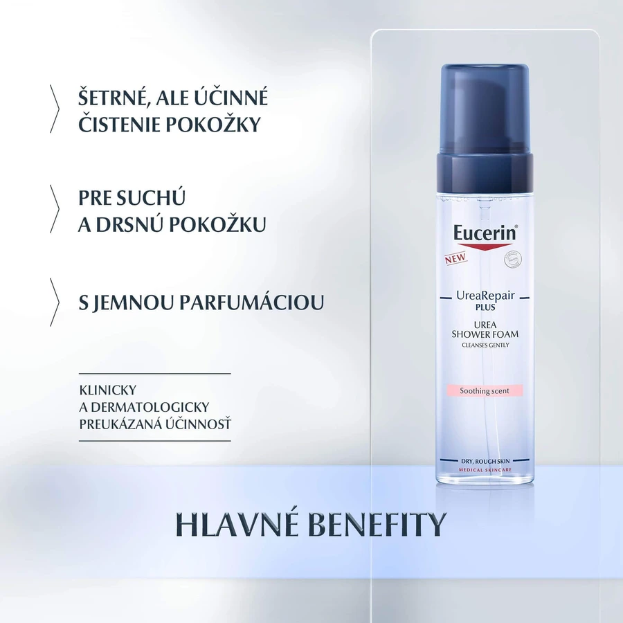 Eucerin UreaRepair PLUS Пена для душа парфюмированная 200 мл: цены и характеристики